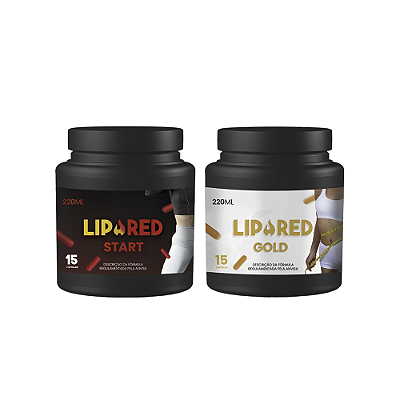 COMBO - LipoRed Start + LipoRed Gold - 15 Cápsulas