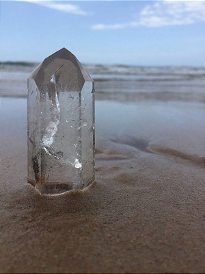 Ponta de Quartzo Cristal