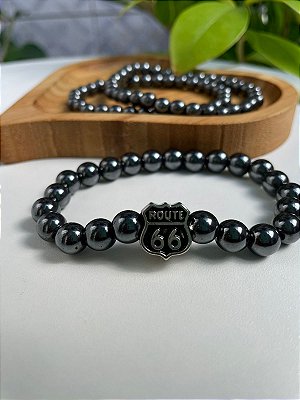 Pulseira em Hematita 8mm