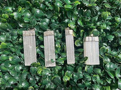 Pingente de Selenita em Eletrolav