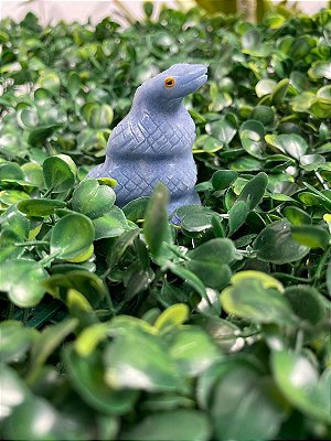 Cobra em pedra Quartzo Azul