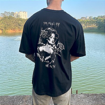 Oversized Drowned Eyes - Preta