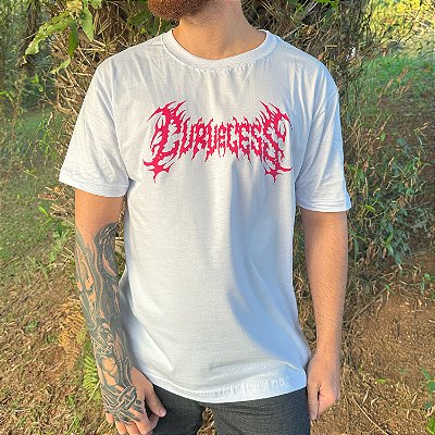 Camiseta Death Metal - Branca