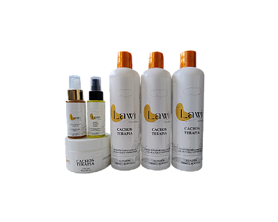 Mega Combo Cachos Terapia – Tratamento Completo para Cachos Saudáveis e Radiantes