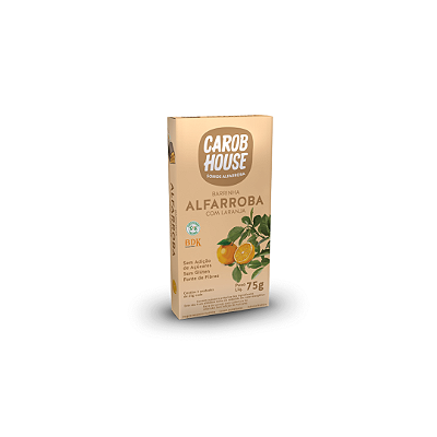 ALFARROBA COM LARANJA 75g - PACK C/3 UNIDADES