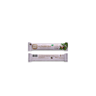 ALFARROBA COM AMEIXA E COCO 25G - UNIDADE