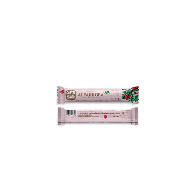 ALFARROBA COM CRANBERRY 25G - UNIDADE