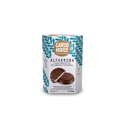ALFARROBA COM BISCOITO DE ARROZ 100G - UNIDADE