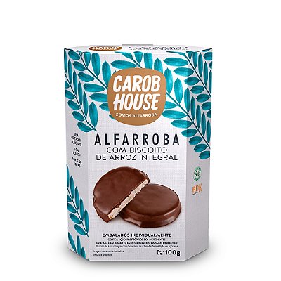 ALFARROBA COM BISCOITO DE ARROZ 100G - UNIDADE