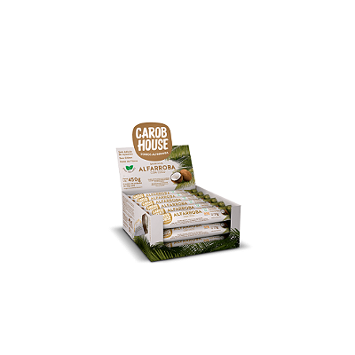 ALFARROBA COM COCO 25G - DISPLAY C/18 UNIDADES