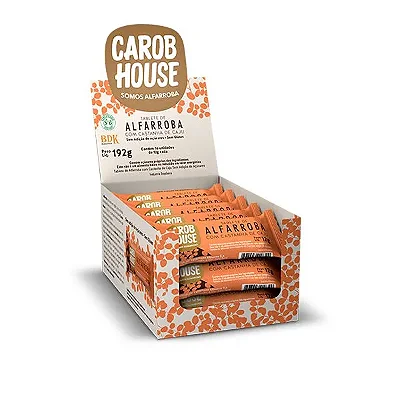 ALFARROBA COM CASTANHA DE CAJU 12G - DISPLAY C/16 UNIDADES