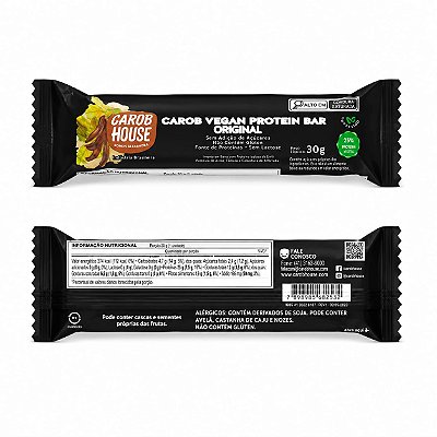 CAROB VEGAN PROTEIN BAR ORIGINAL