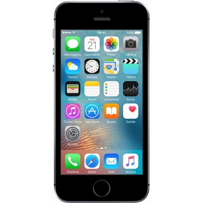 iPhone SE 64 GB Cinza Espacial Regular