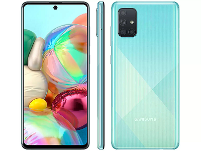 Samsung Galaxy A71 128 GB Azul Muito Bom