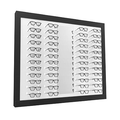 Expositor de parede para 48 óculos ME048