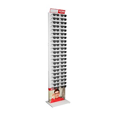 Expositor de chão para 42 óculos ME210 personalizado