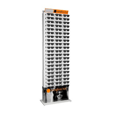 Expositor de chão para 126 óculos ME213 personalizado