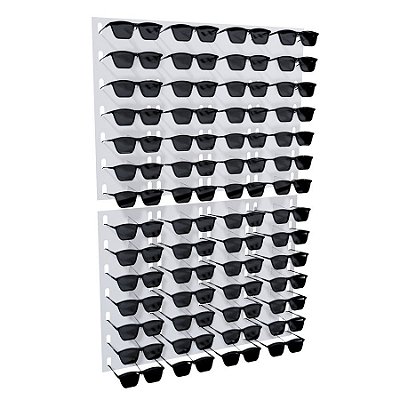 Expositor de parede para 56 óculos ME215