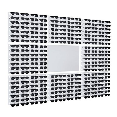 Expositor de parede para 224 óculos ME220