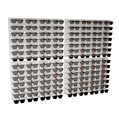 Expositor de parede para 112 óculos ME285