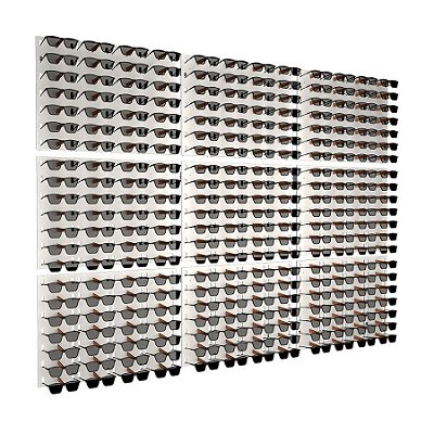 Expositor de parede para 252 óculos ME288