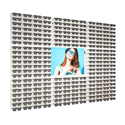 Expositor de parede para 224 óculos ME289 personalizado