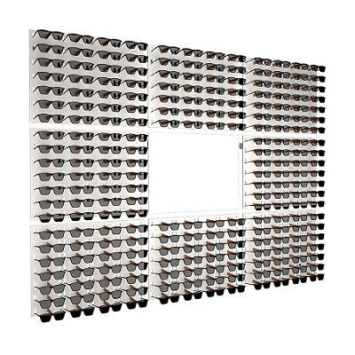 Expositor de parede para 224 óculos ME289