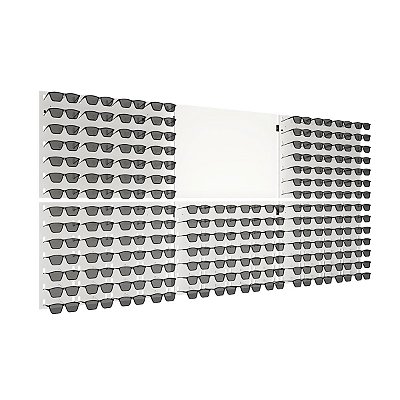 Expositor de parede para 140 óculos ME287G7