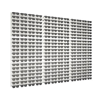 Expositor de parede para 252 óculos ME288G7
