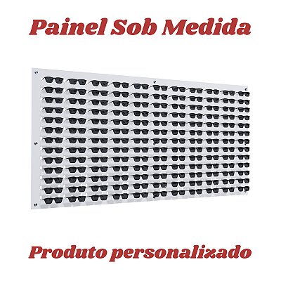 Painel de parede para óculos sob medida - Horizontal PSM1