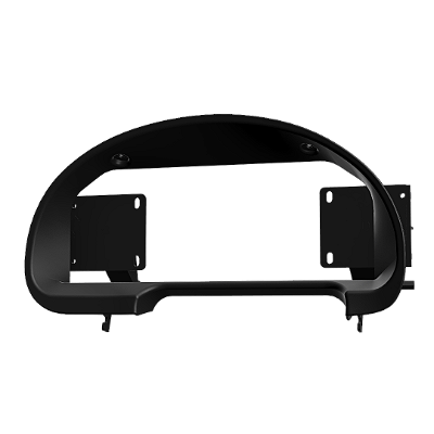 Moldura para painel digital Ghost no Volkswagen Gol, Parati e Saveiro G2 – T3D Design