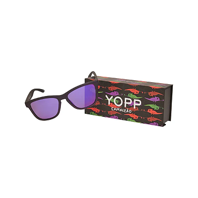 Óculos de Sol Polarizado UV 400 CAMALEÃO ROXO
