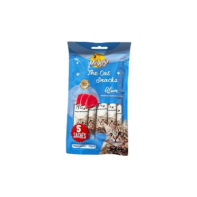 Snack Para Gato Meguis Pet Atum