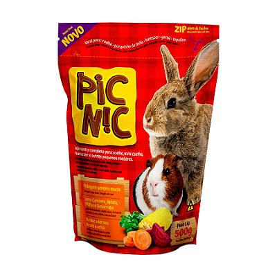 Ração Pic Nic para Roedores - Tradicional 500g