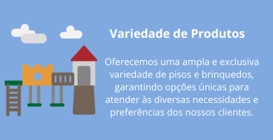 Variedade de produtos