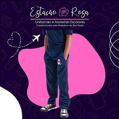 Calça Tradicional sem Flanela Escolar Cândido Procópio