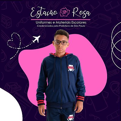 Jaqueta sem Flanela Escolar Cândido Procópio