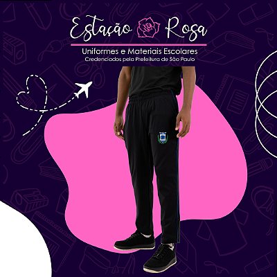 Calça Tradicional sem Flanela Escolar Zípora