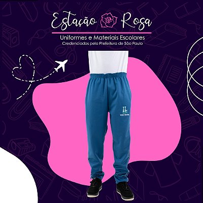 Calça Tradicional Flanelada Escolar Isaí Leiner