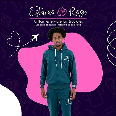 Jaqueta Flanelada Escolar Plínio Barreto