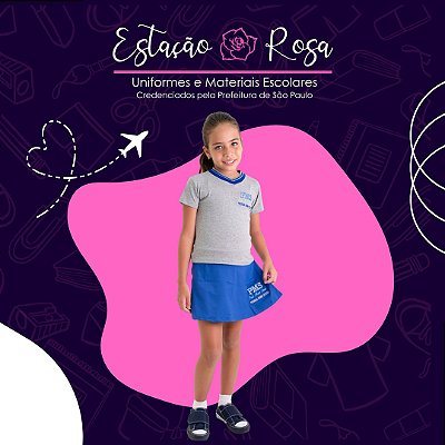 Short-Saia Escolar Paulo Monte Serrat