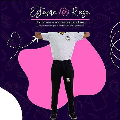 Calça Tradicional sem Flanela Escolar Pedro Taques