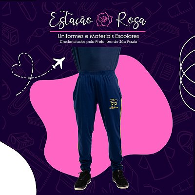 Calça Tradicional Flanelada Escolar Fernando Pessoa