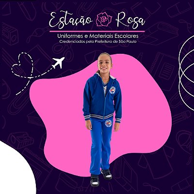 Jaqueta sem Flanela Escolar Aquilino Ribeiro