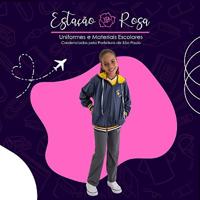 Jaqueta sem Flanela Escolar Arereu