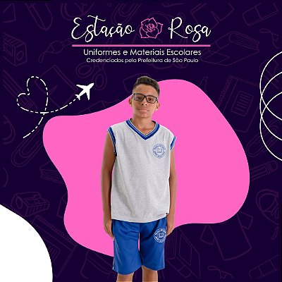 Camiseta Regata Escolar Sergio Rocha Kiehl