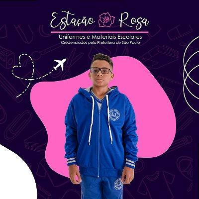 Jaqueta sem Flanela Escolar Sergio Rocha Kiehl