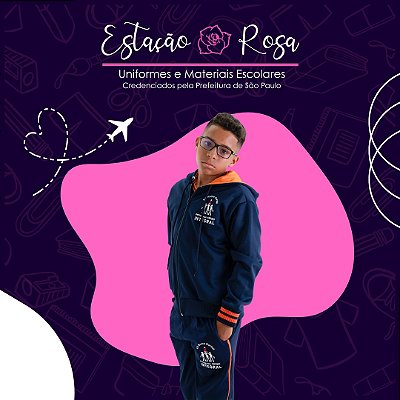 Jaqueta sem Flanela Escolar Rocca Dordall
