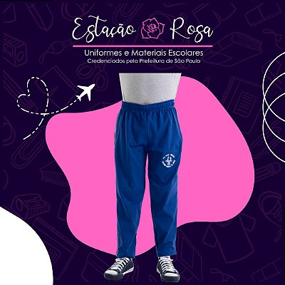 Calça Tradicional sem Flanela Escolar Indiana