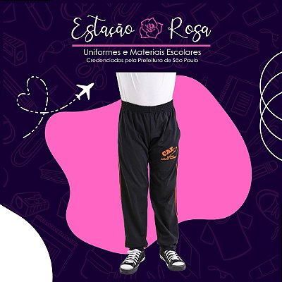 Calça Tradicional sem Flanela Escolar Colégio Augusto Figueiredo